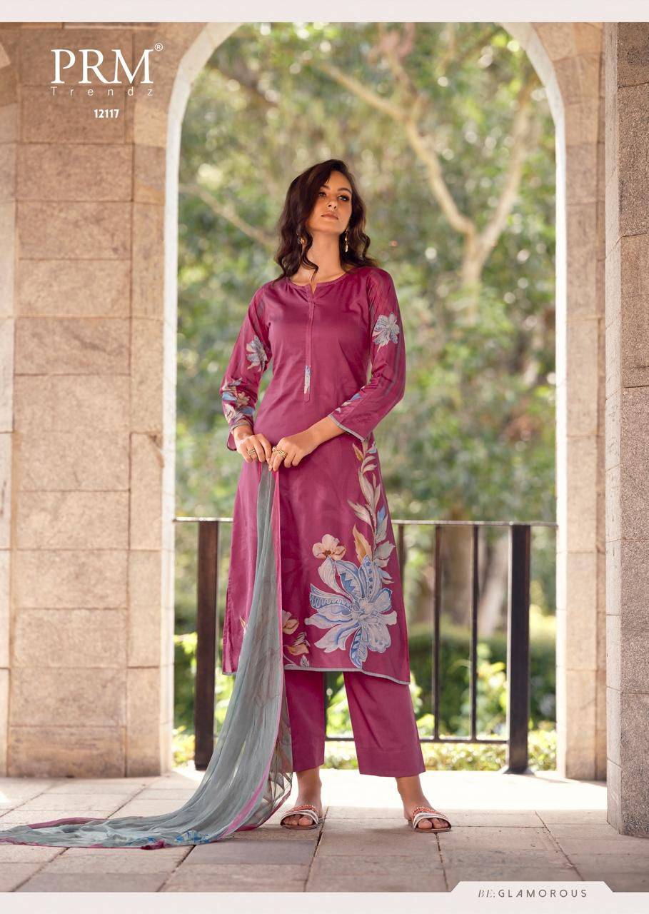 LEANA By PRM TRENDZ 12113 To 12118 Series Stylish Beautiful Colourful Cotton Dresses At Wholesale Price